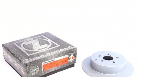 Диск тормозной (задний) Totota Avensis 03-08 (280x10) (с покрытием) (полный) ZIMMERMANN 590.2585.20 (фото 1)