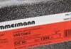 Диск тормозной (задний) Volkswagen Golf/Passat 83-02 (226x10) (с покрытием) (полный) ZIMMERMANN 600.1599.20 (фото 5)