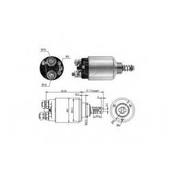 Фото автозапчастини реле втягуюче DAF, MAN, RVI ZM 2639