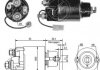 Фото автозапчасти втягуюче реле стартера ZM 704 (фото 1)